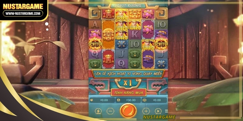 The innovative layout of this slot machine prioritizes fluid motion